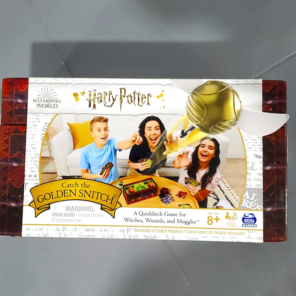 Spinmaster Games Harry Potter Catch the Snitch Action Card Game